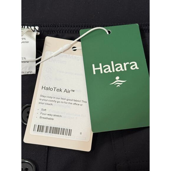 NWT Halara Wide Leg Black Pants, Size L - Picture 6 of 6